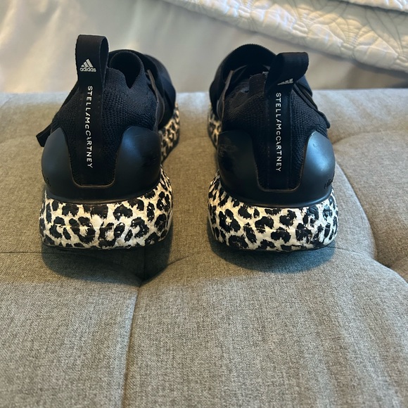 adidas Ultra Boost X Stella McCartney Black Leopard - Picture 2 of 12